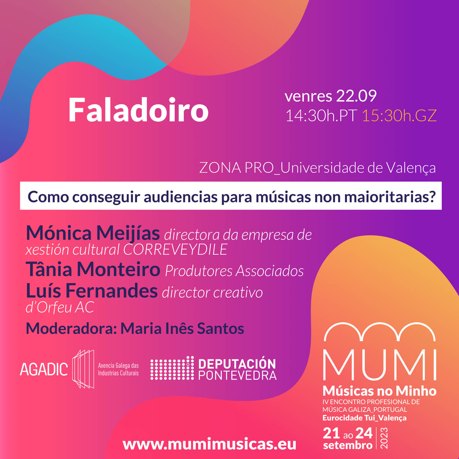 Faladoiro MUMI - Como conseguir audiencias para músicas non maioritarias?